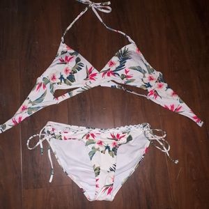 Ardene floral crossbody bikini